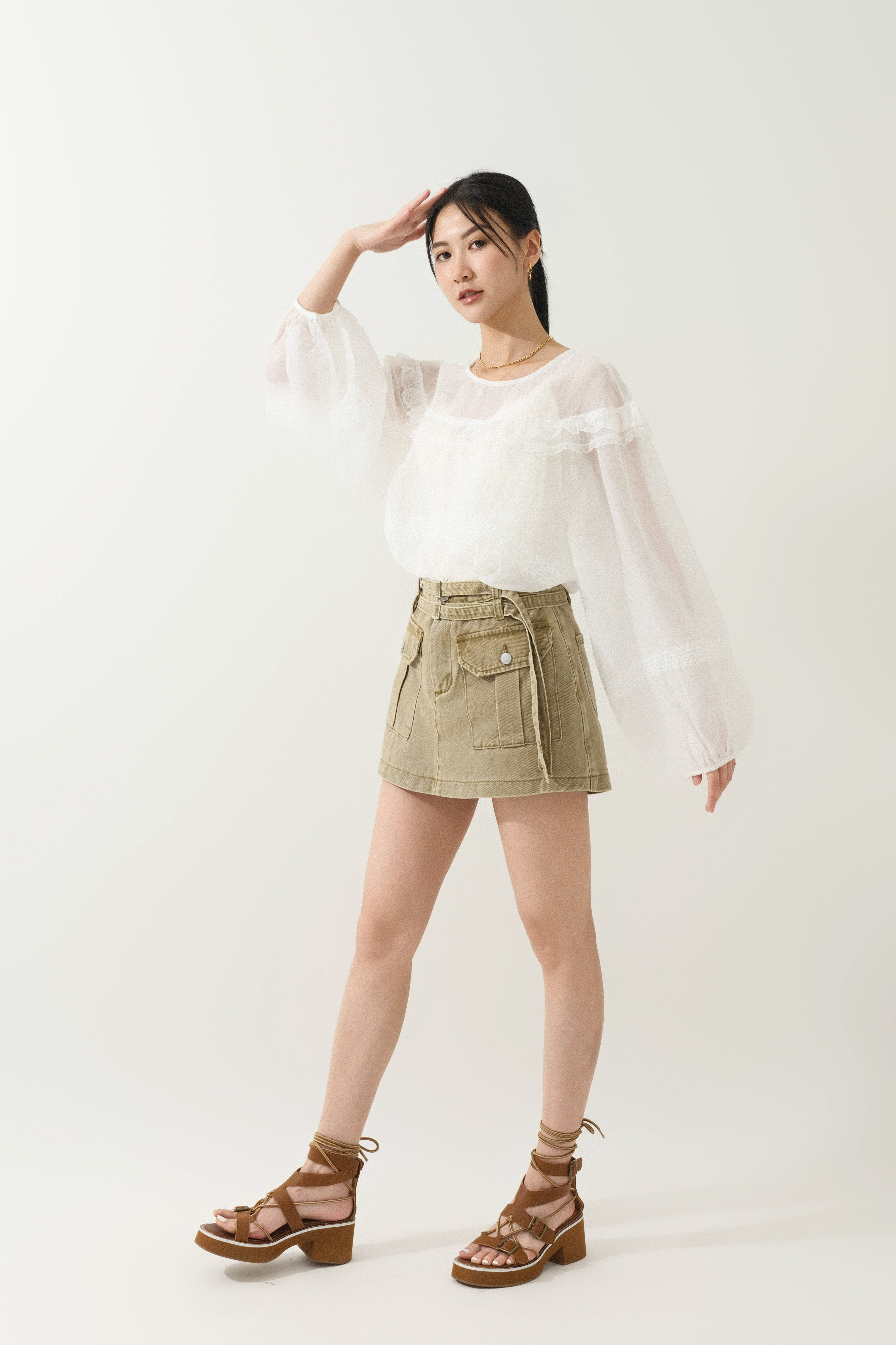 SS25_0277（上衣＋半截裙褲）