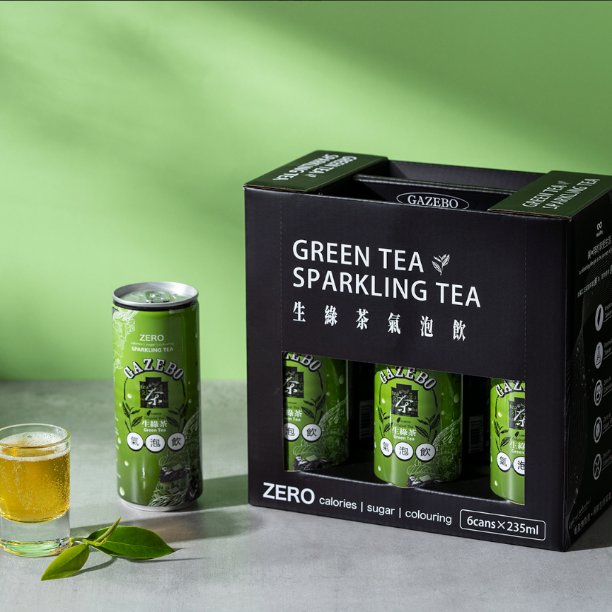 獨家聯名｜GAZEBO生綠茶-氣泡飲