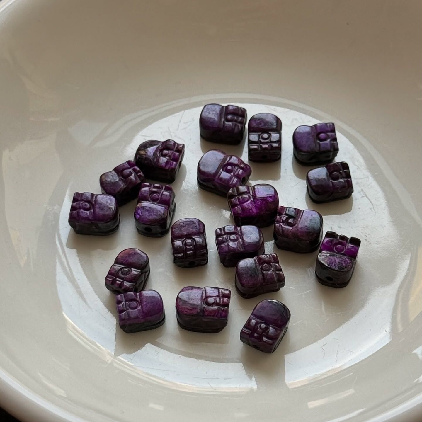 [原石] 舒俱萊 貔貅 通孔 水晶串珠材料