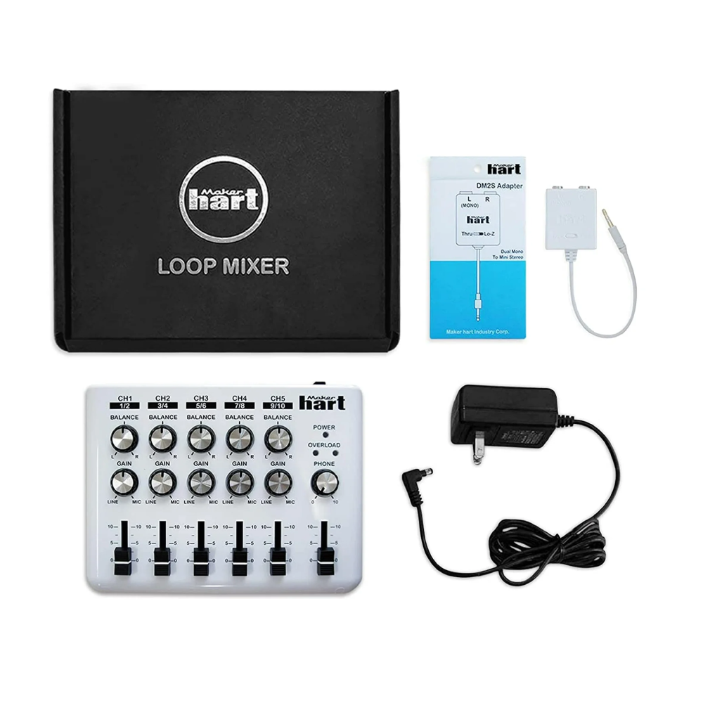 MakerHart MakerHart / Loop Mixer 5軌混音器 第 3 張圖片｜三峽錄音 / 音響