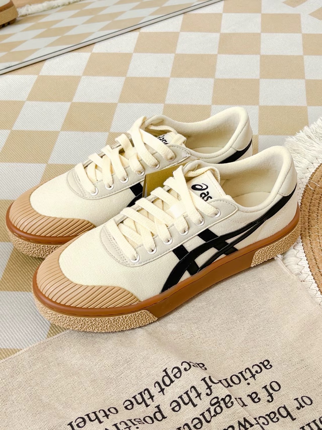 ASICS GEL-COURT TRAIL復古焦糖布丁