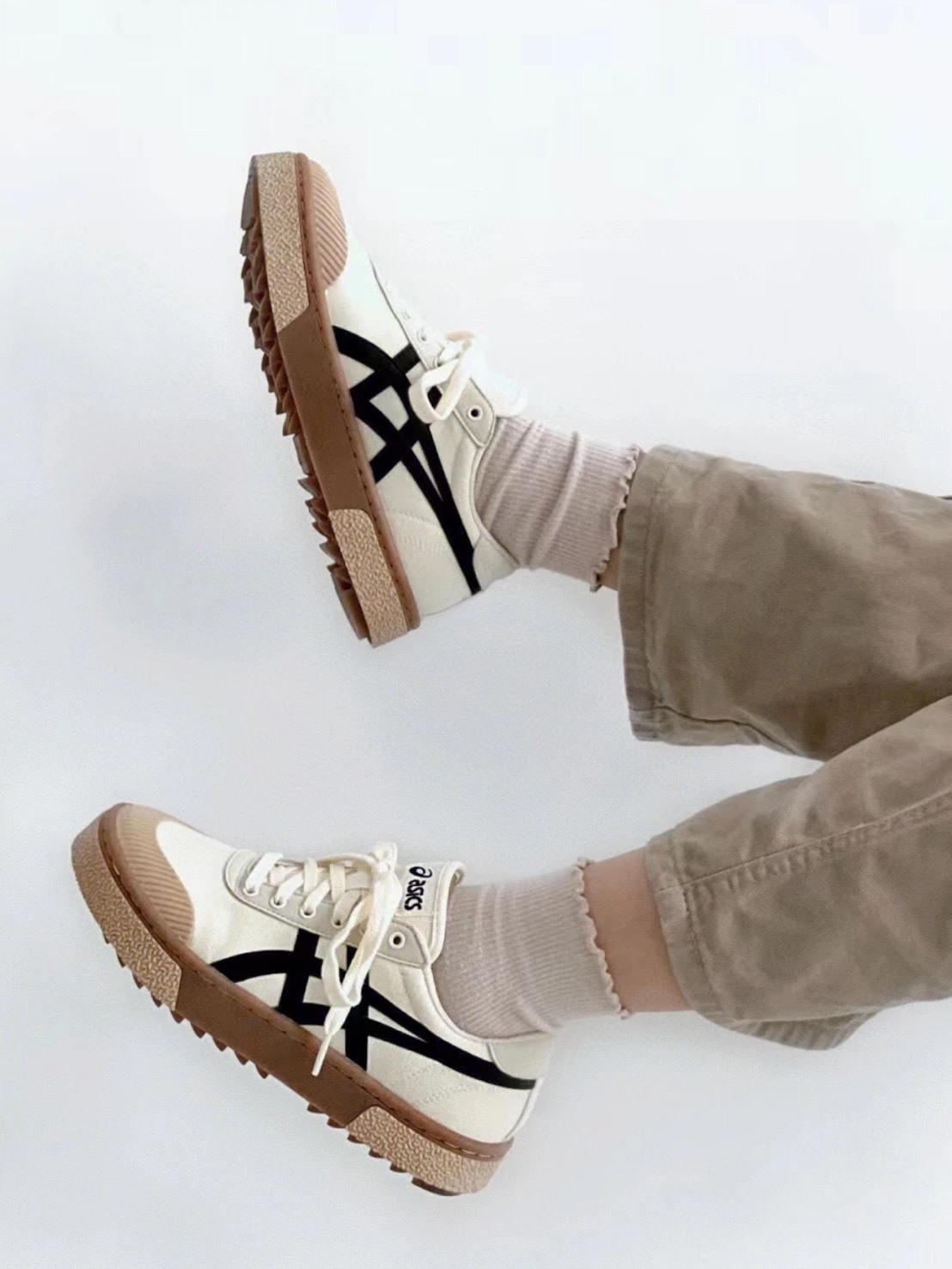 ASICS GEL-COURT TRAIL復古焦糖布丁