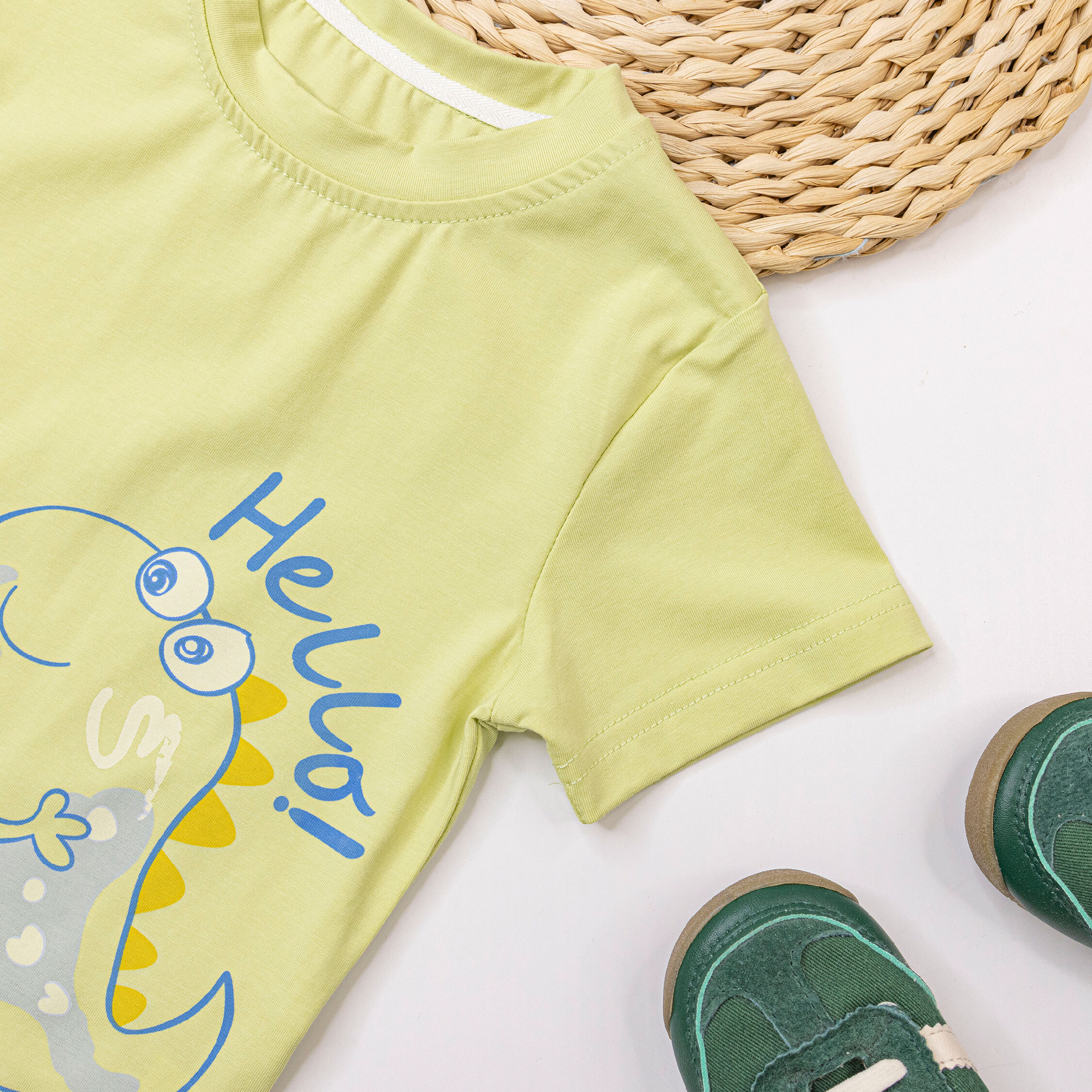 恐龍玩車車立體腳丫上衣 (H50420)