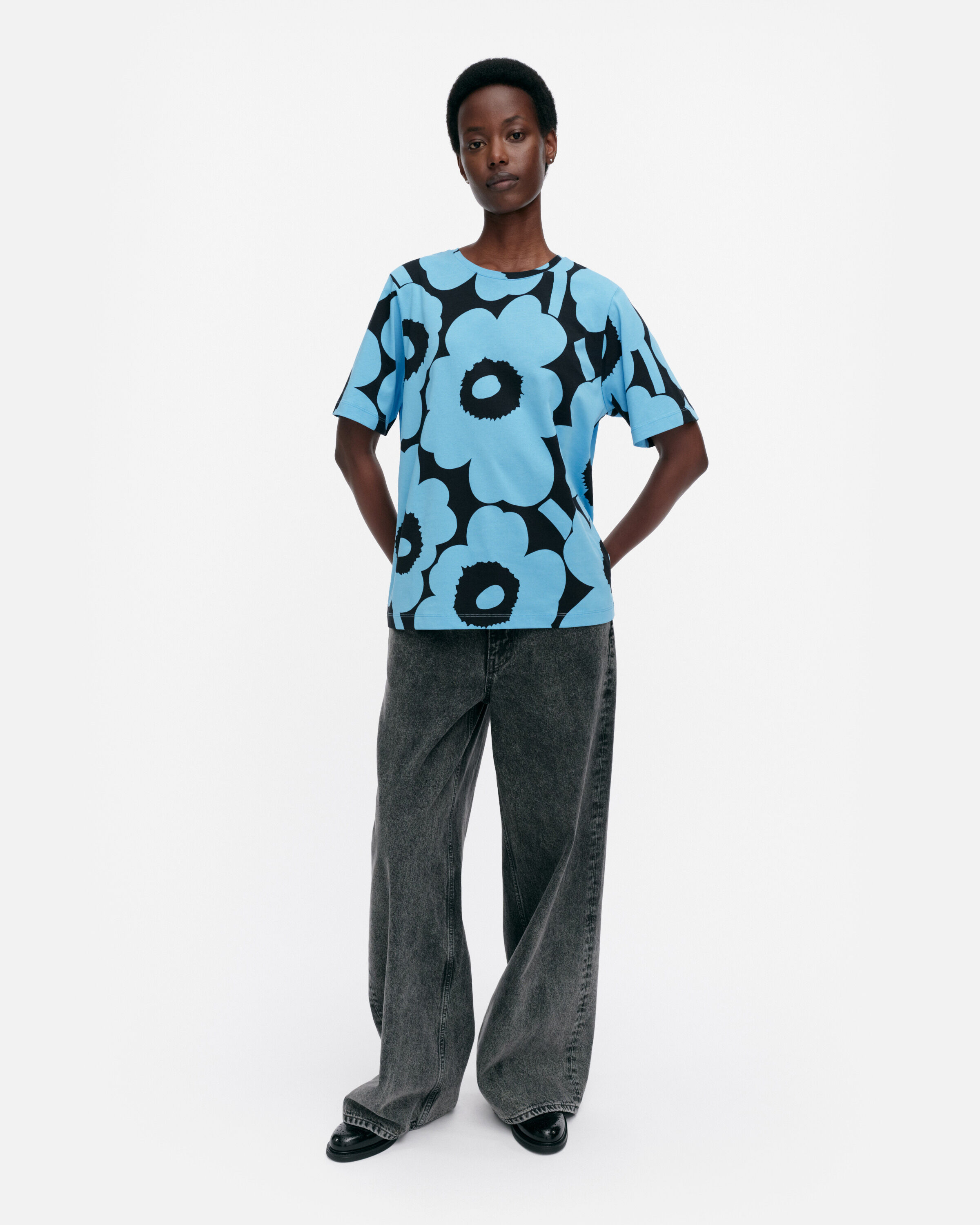 TUNNIT UNIKKO 印花短袖上衣