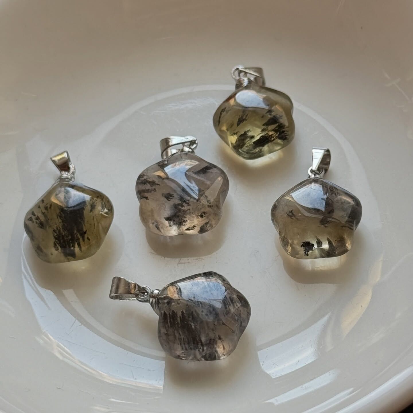 [原石] 綠雲母 項鏈吊墜