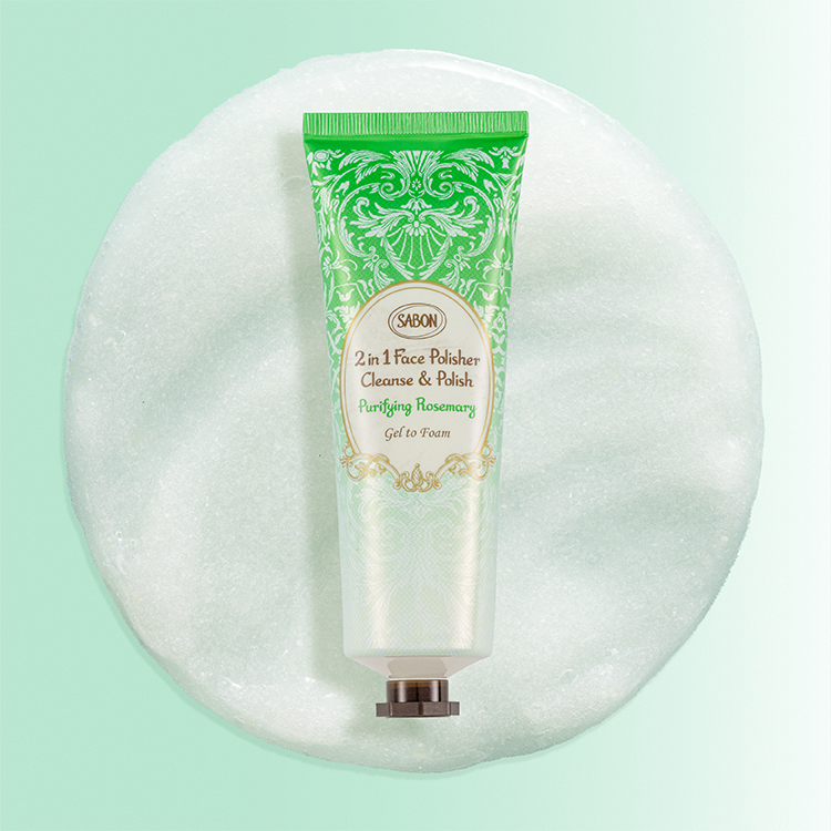 二合一臉部磨砂潔顏凝露-清新迷迭香 125ml