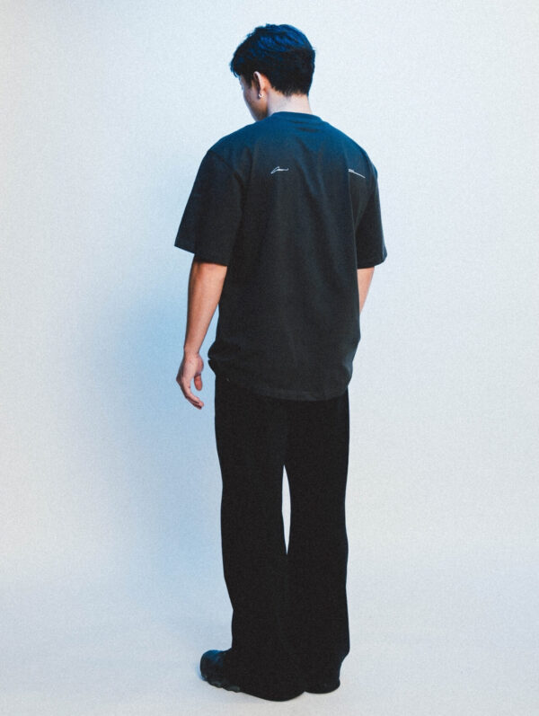 ※【LAZYFISH® x CA CHOU】LOGO TEE – Dark Gray