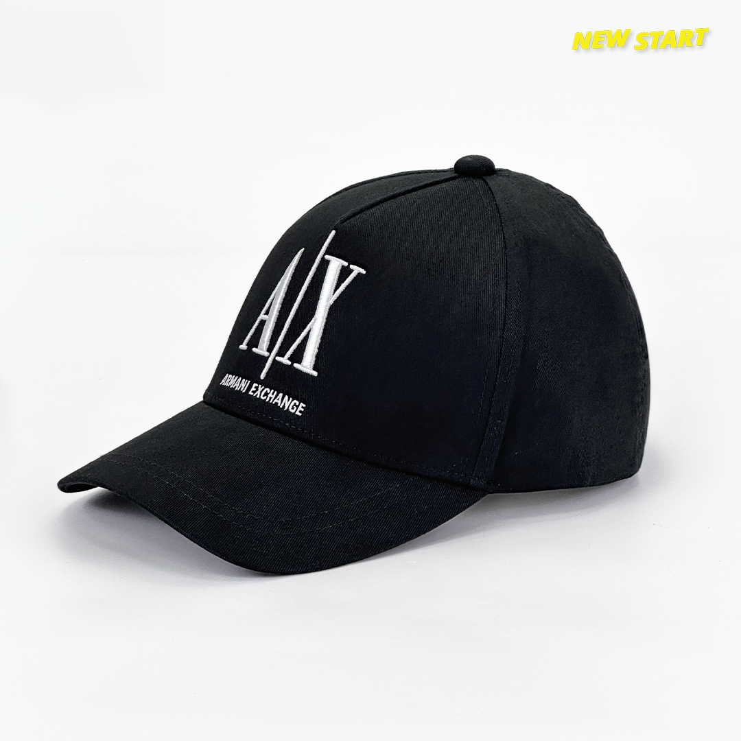 Armani Exchange AX 立體電繡大字母 老帽 棒球帽