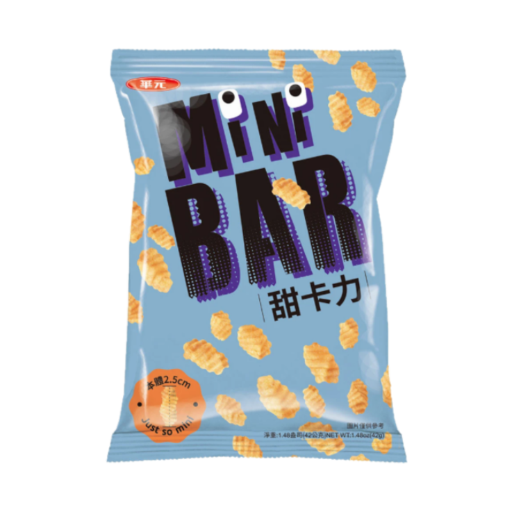 (箱購) 華元 Mini bar 甜卡力42gx10入/箱