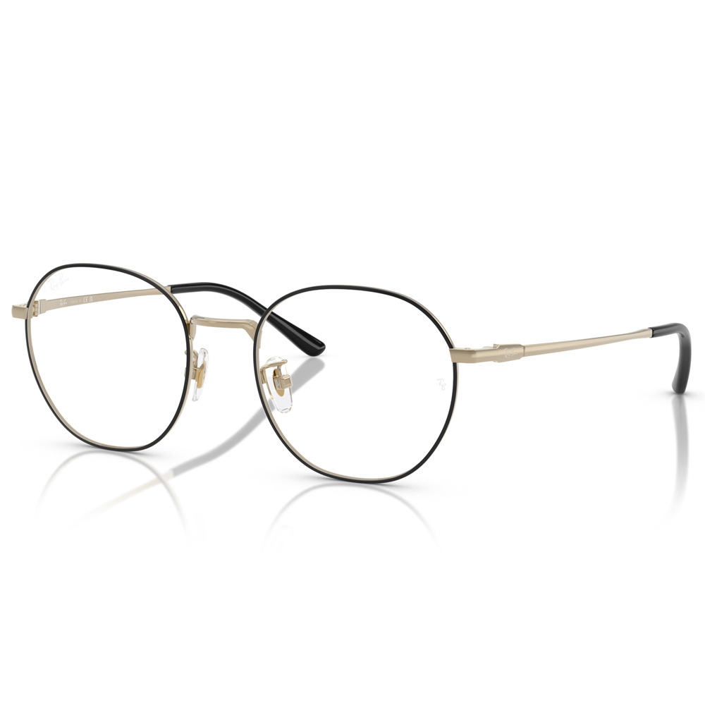 【RayBan】RB8778D 1250-52mm 純鈦圓框光學眼鏡♣