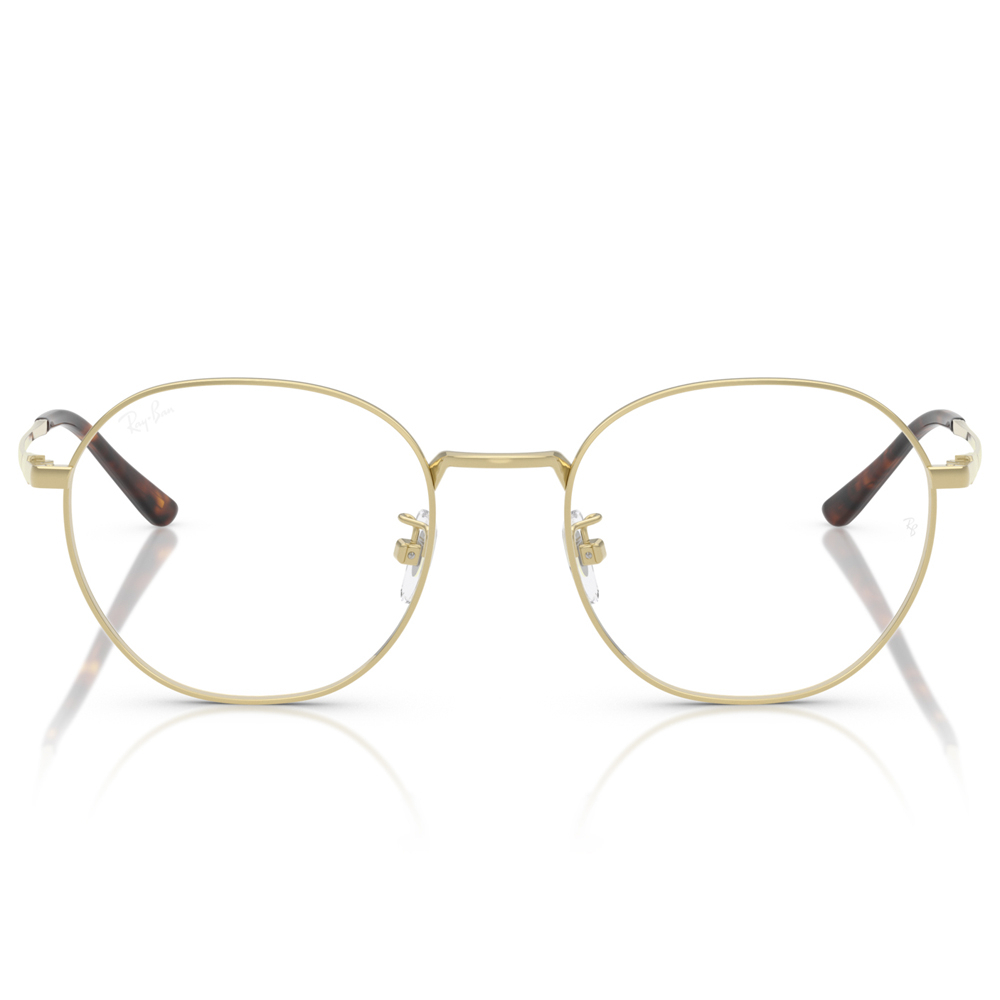 【RayBan】RB8778D 1251-52mm 純鈦圓框光學眼鏡♣