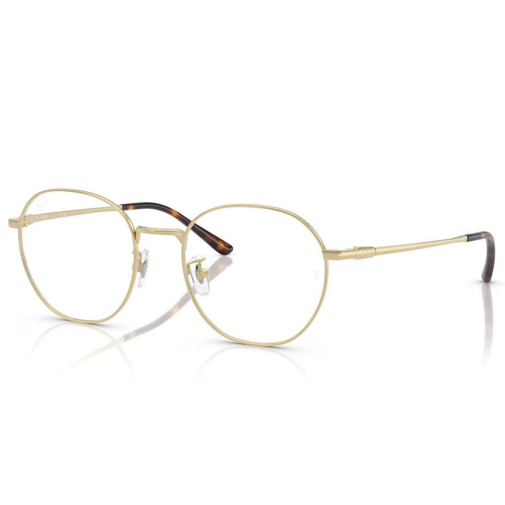 【RayBan】RB8778D 1251-52mm 純鈦圓框光學眼鏡♣