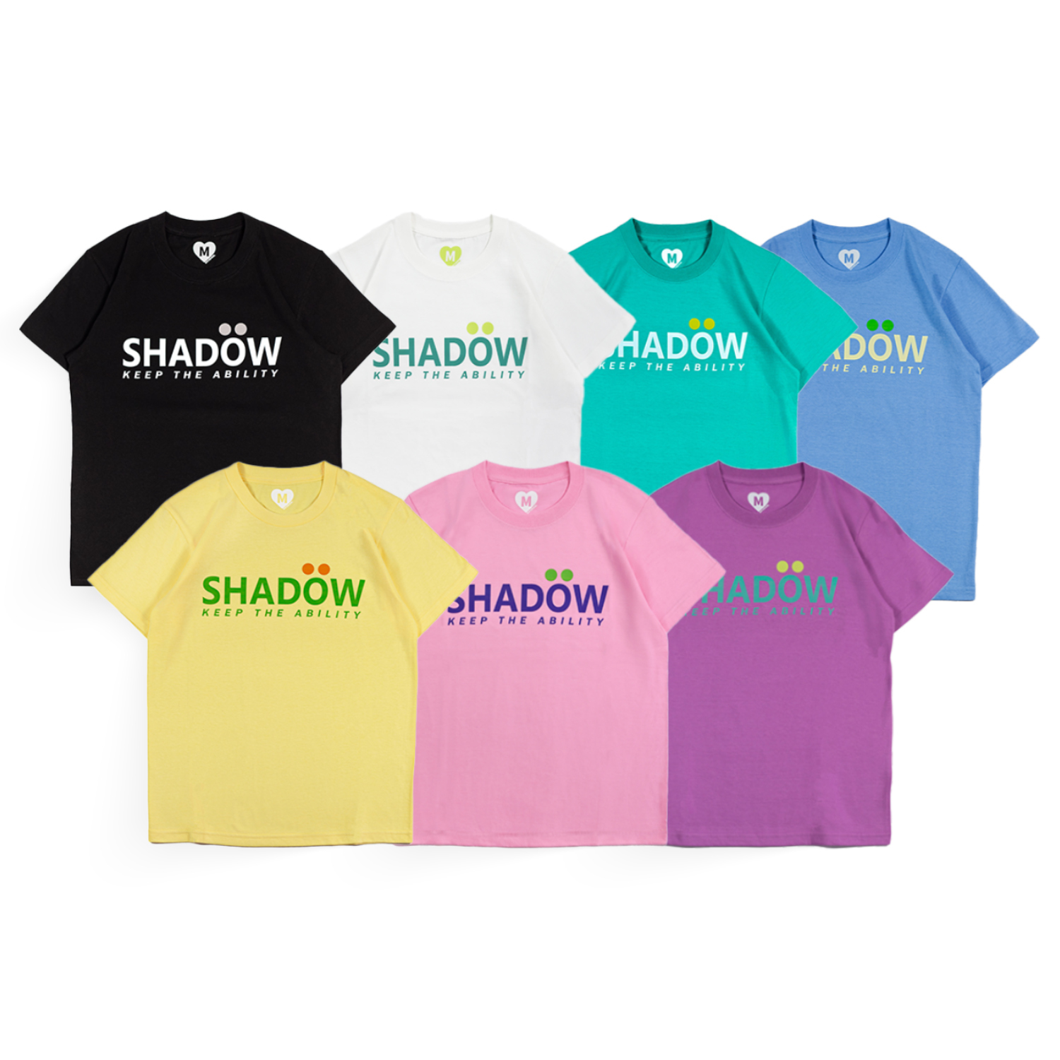 SHADOW 25SS POINT TEE-KIDS / 文字印刷大童短T