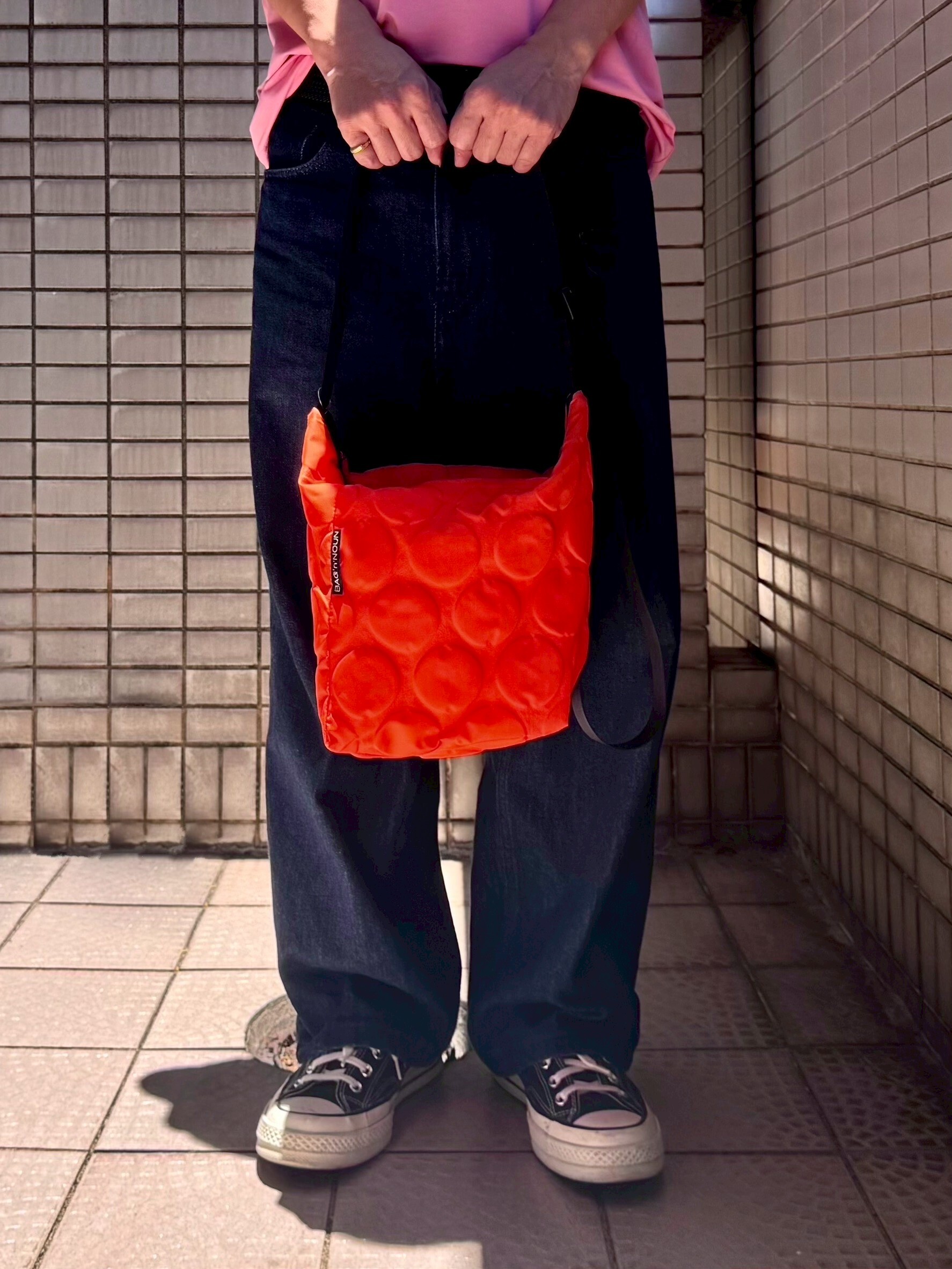 Bag'n'Noun 圓點包  S號 - 橘 (70020962ORANGE)
