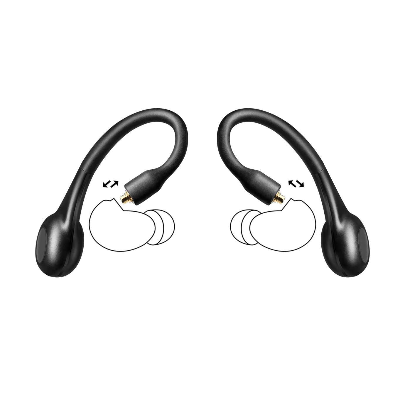 True Wireless Secure Fit Adapter Gen 2 Compatible with detachable Shure Sound Isolating™ Earphones