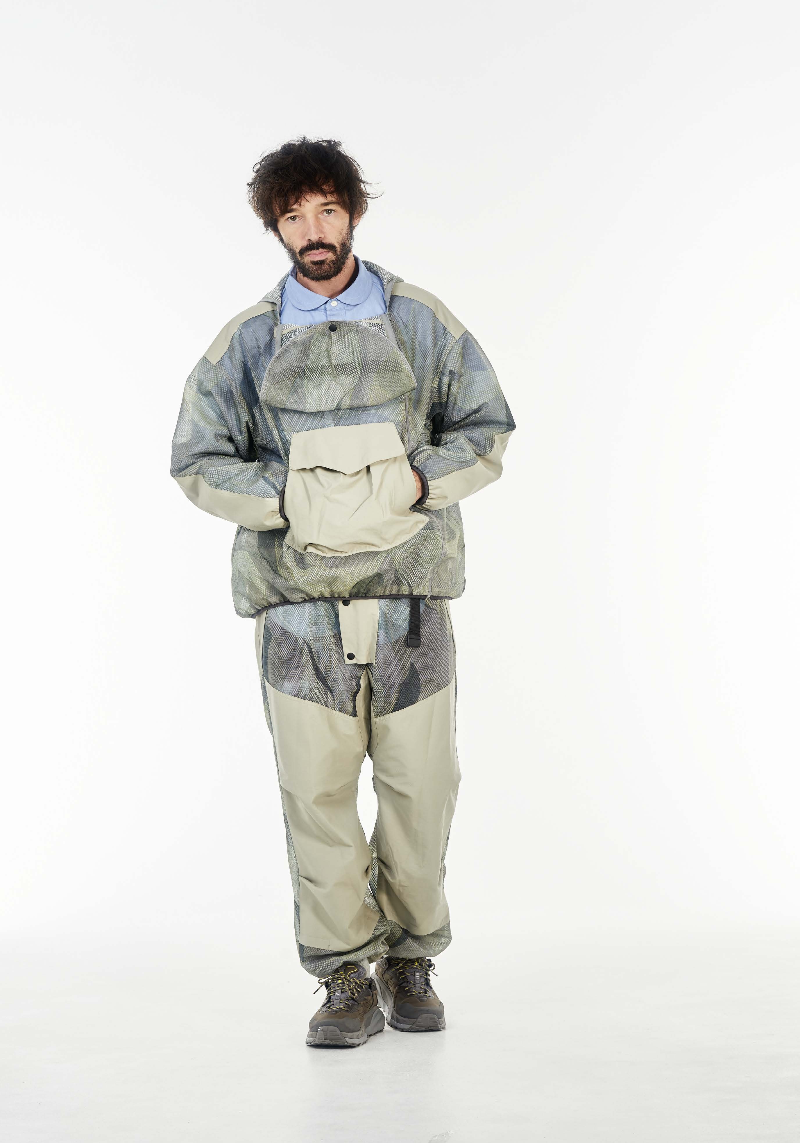 NORBIT INSECT SHIELD PANTS HNPT-059 GREY