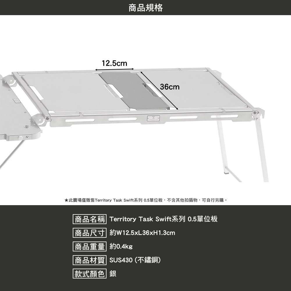 Territory Task Swift系列 單位板