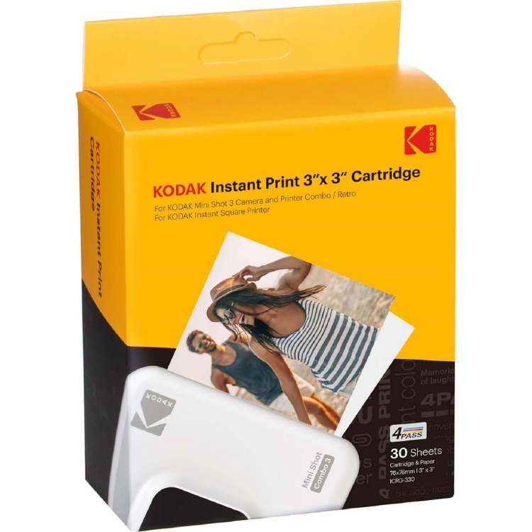 Kodak 4PASS Mini 3 Retro/Mini Shot 3 Retro 專用相紙 ICRG-330 – 30張
