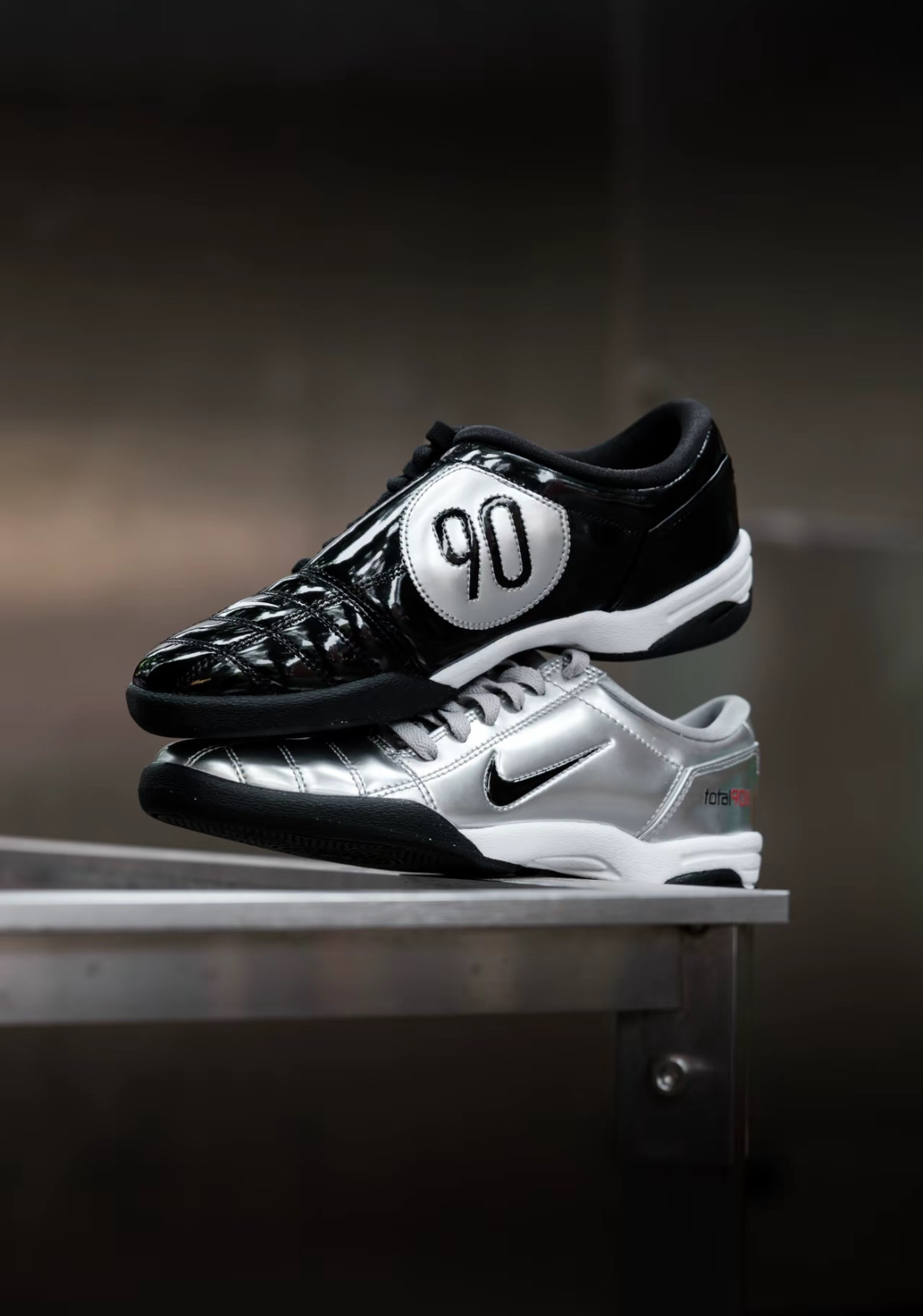 Nike Total 90 Black and White 漆皮 黑白 HJ9351-001