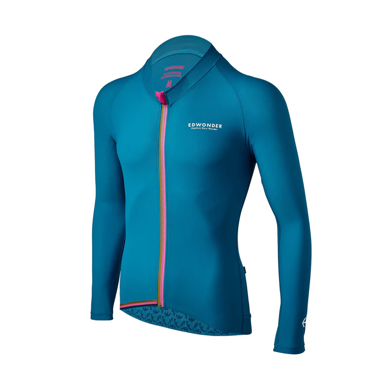 EdWonder EdW Edition 長袖騎行服 - 青藍