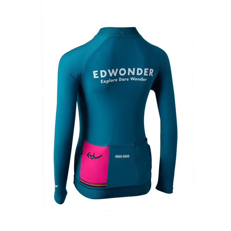 EdWonder EdW Edition 長袖騎行服 - 青藍