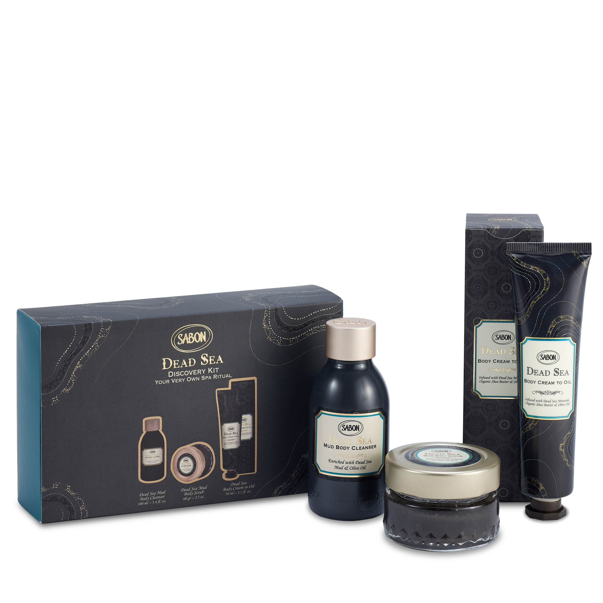 死海黑礦泥身體保養組