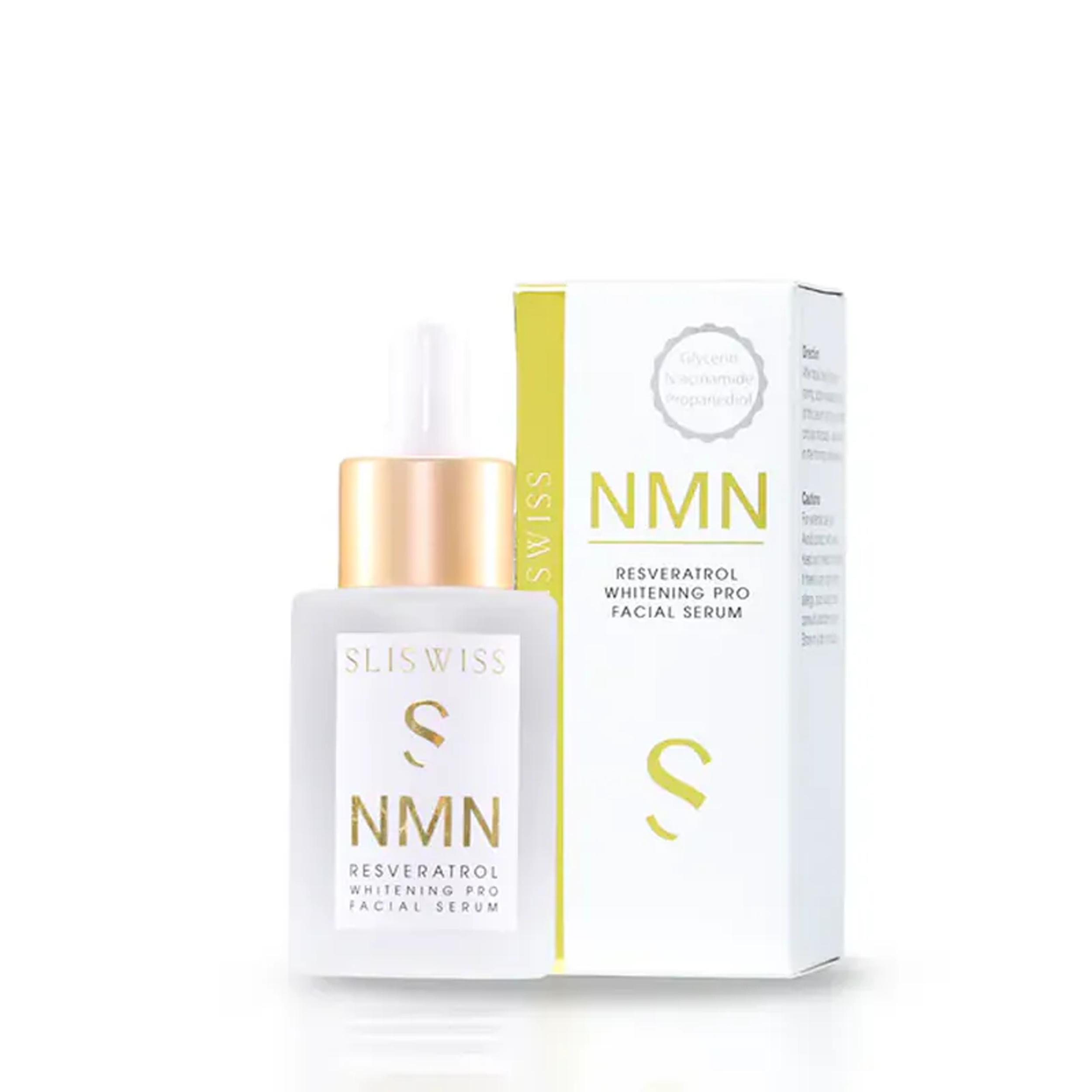 SLISWISS 白藜蘆醇激白逆齡白金精華 30ML