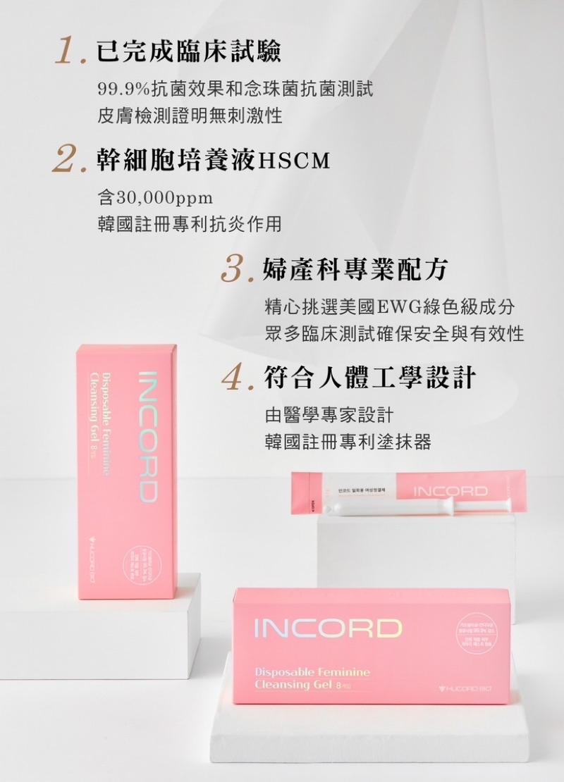韓國院線產品 INCORD 私密潔淨護理凝膠