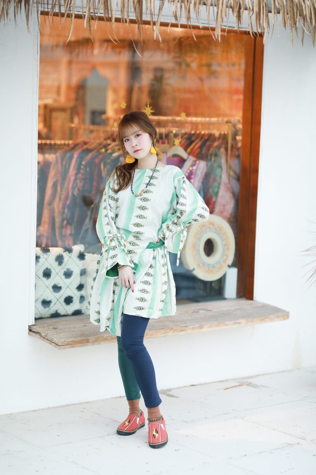 Macrame 連身裙 - MAOP0003