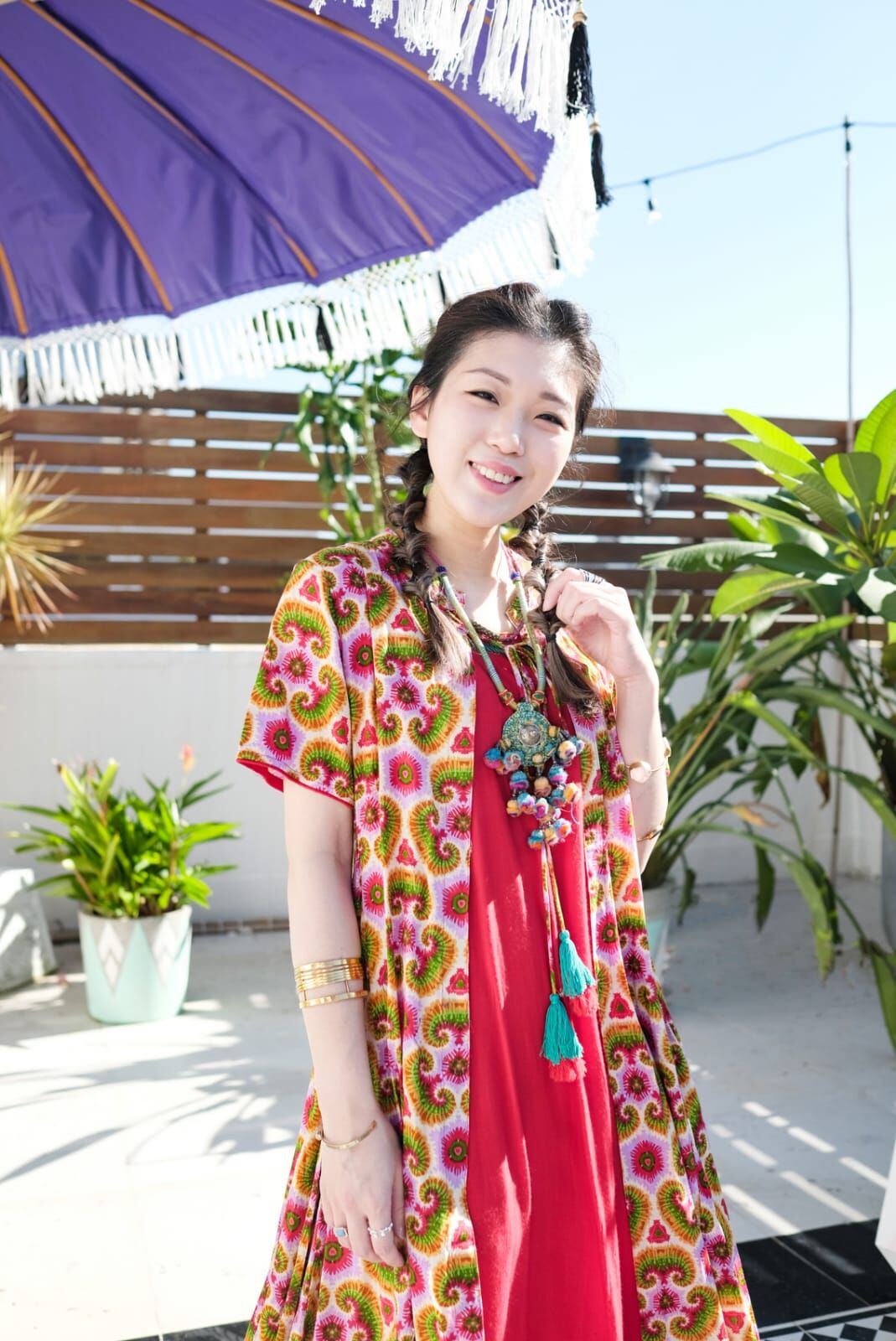 Macrame 連身裙 - M2250C