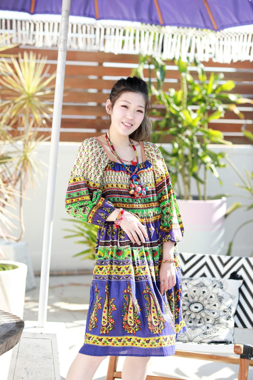 Macrame 連身裙 - M2485