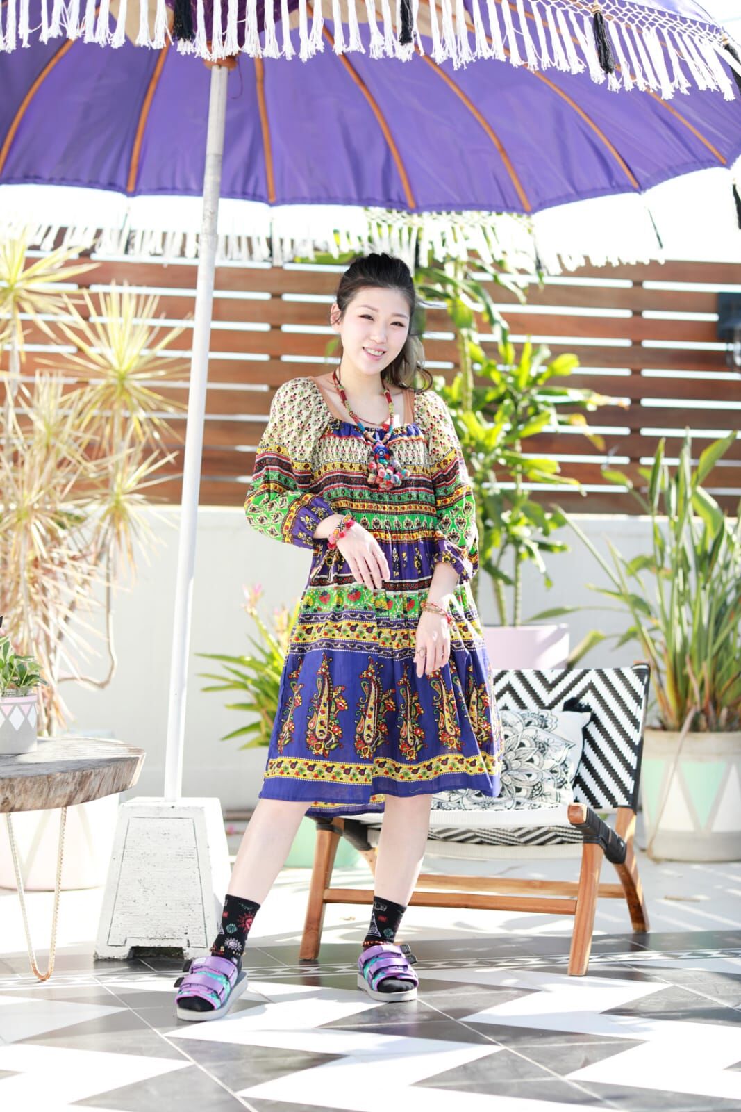 Macrame 連身裙 - M2485