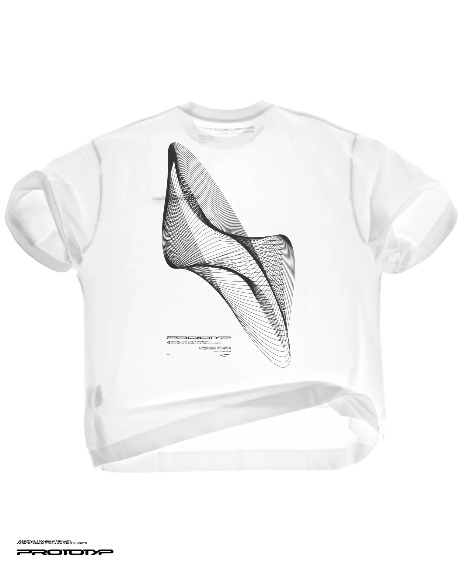 PROTOTYP｜OCT1017 - VELOCITY Hologram Shirt (White)