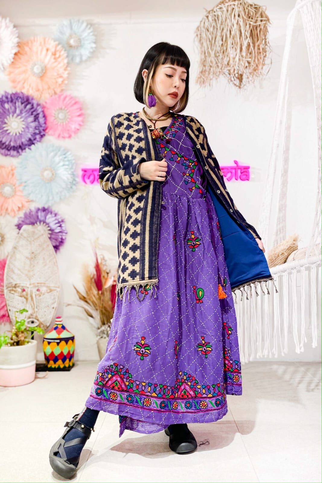 Macrame 連身裙 - M2472