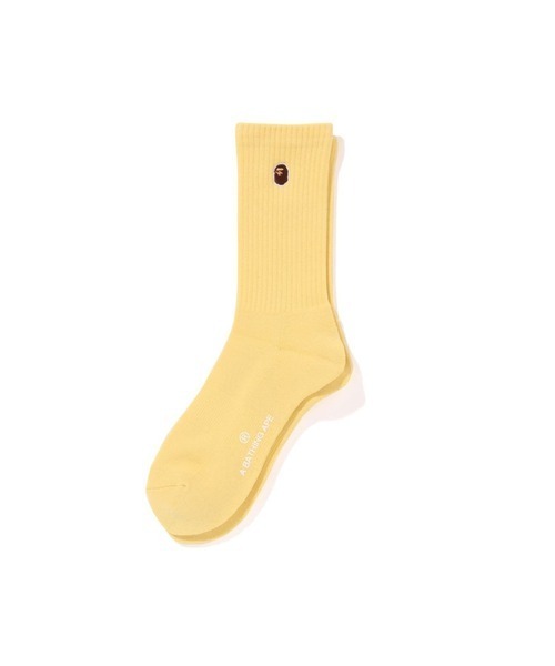 預購┃A BATHING APE BAPE ONE POINT SOCKS 刺繡 猿人頭 襪子