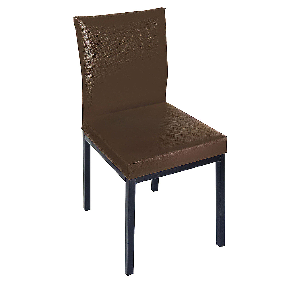 雷曼編織紋皮革餐椅/單椅/休閒椅/洽談椅/商業椅(兩色可選)