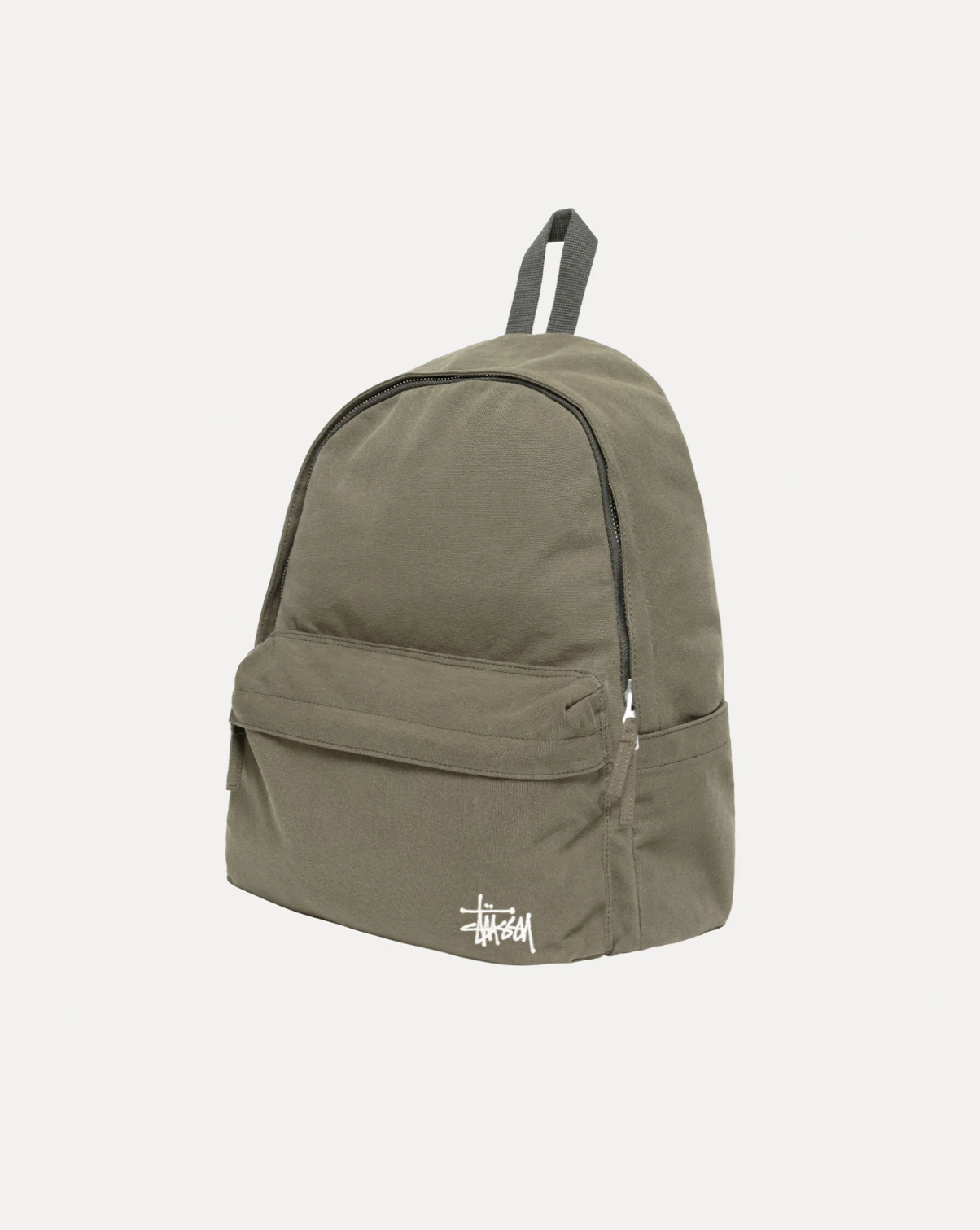 STUSSY 24ss CANBAS BACKPACK WASHED BLACK Stussy Canvas Backpack