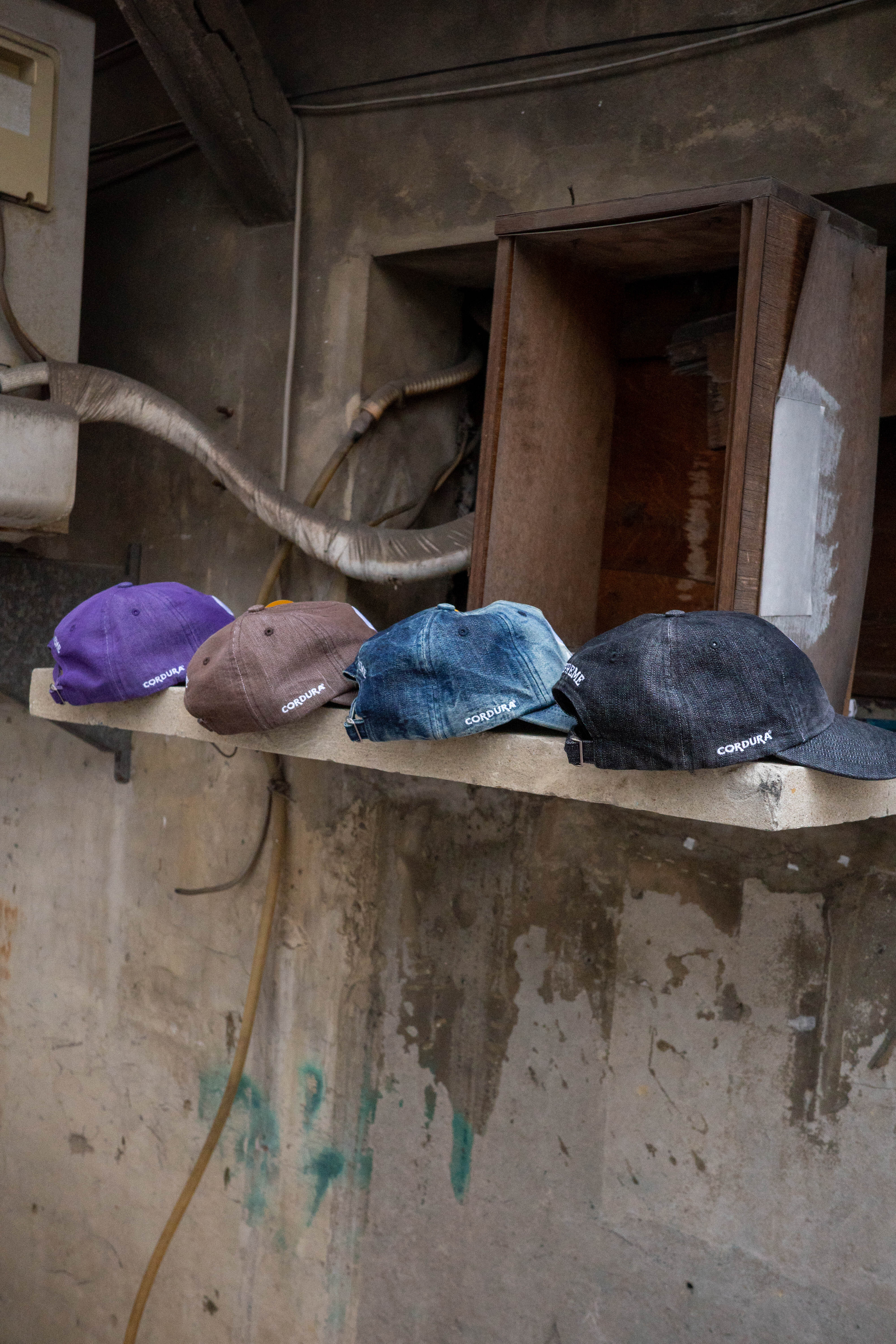 Supreme 五分割 Cordura Denim S Logo 6 Panel 四色 SS25H90