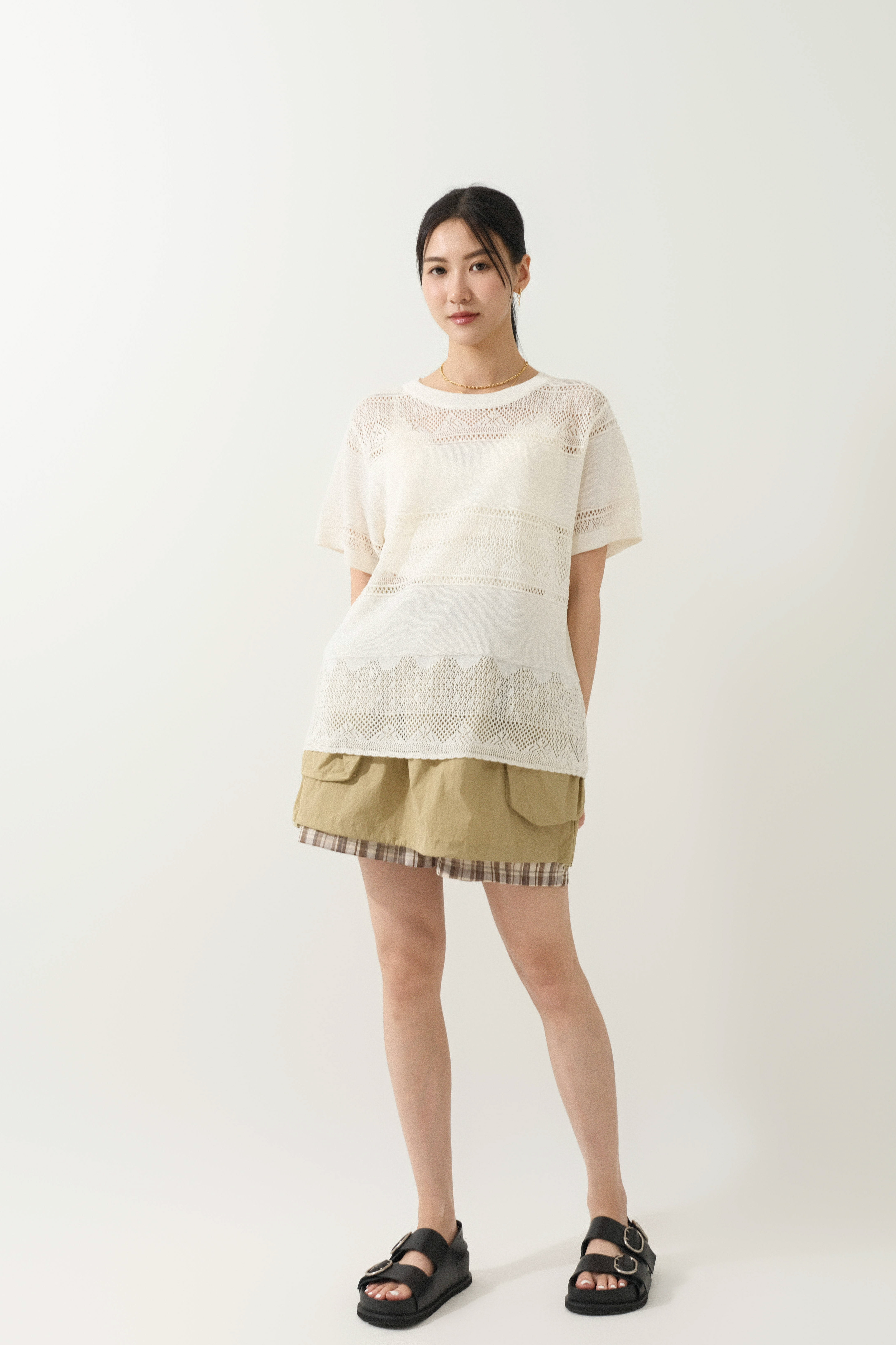 SS25_0288（上衣＋半截裙褲）