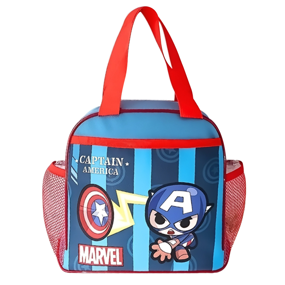 MARVEL 漫威｜新款漫威Q版英雄系列造型餐袋/便當袋