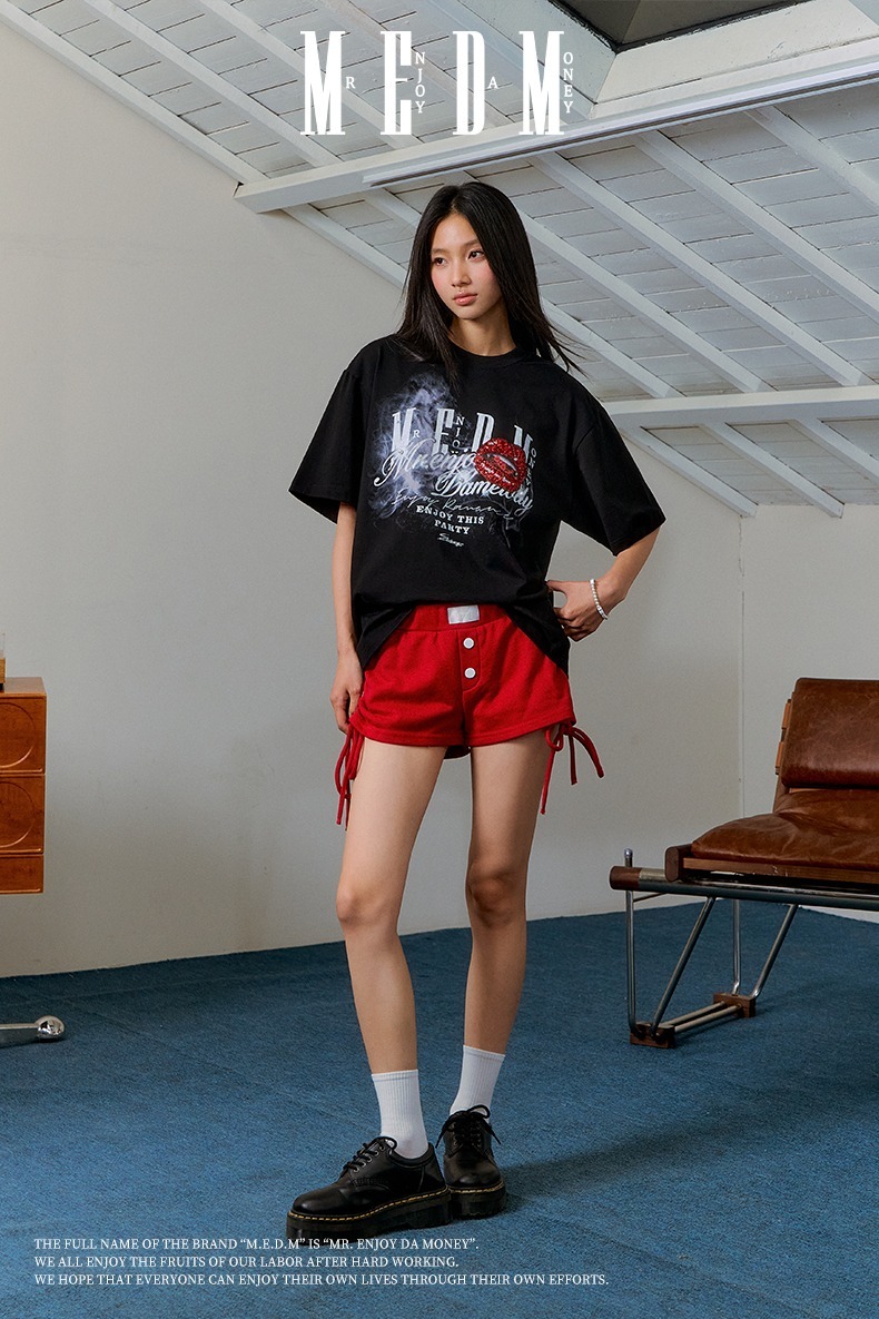 MEDM KnowKnow巡演 煙霧紅唇 短袖 T
