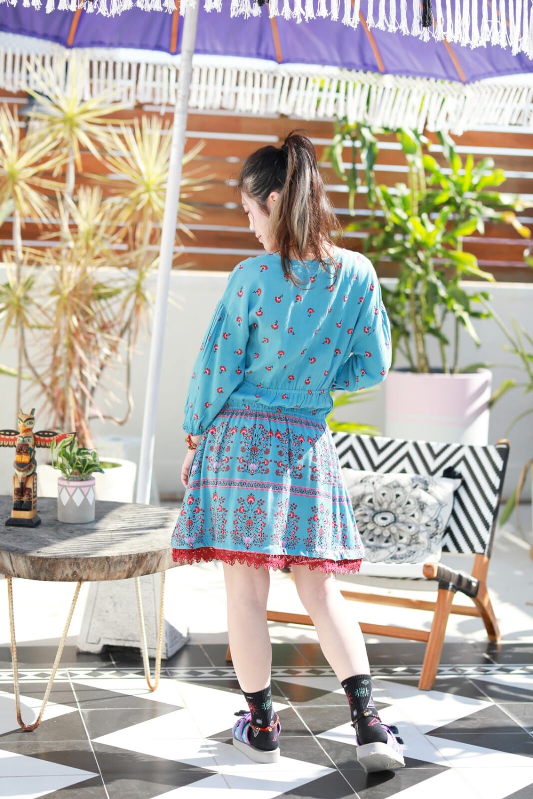 Macrame 連身裙 - M2596R/M2596P