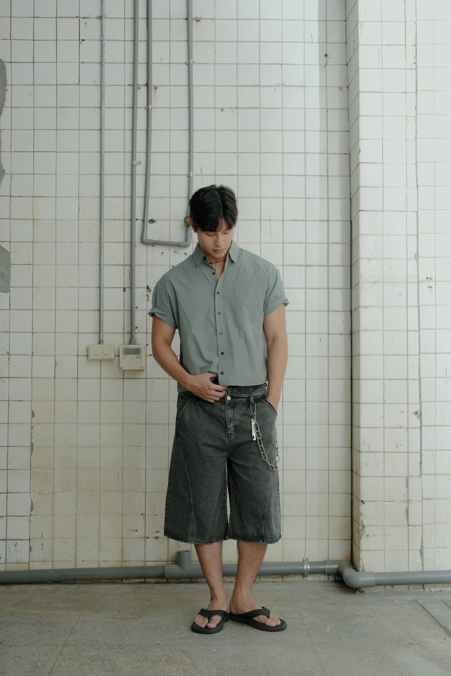 【Unisex】Century Crop Shirt #襯衫