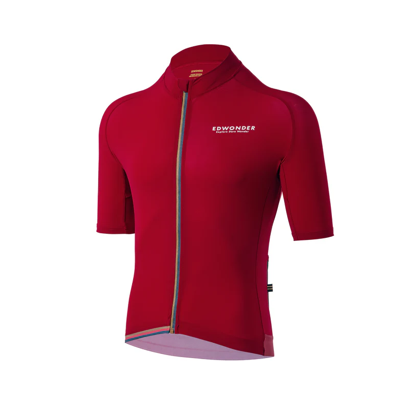 EdWonder EdW Edition 騎行服  酒紅色