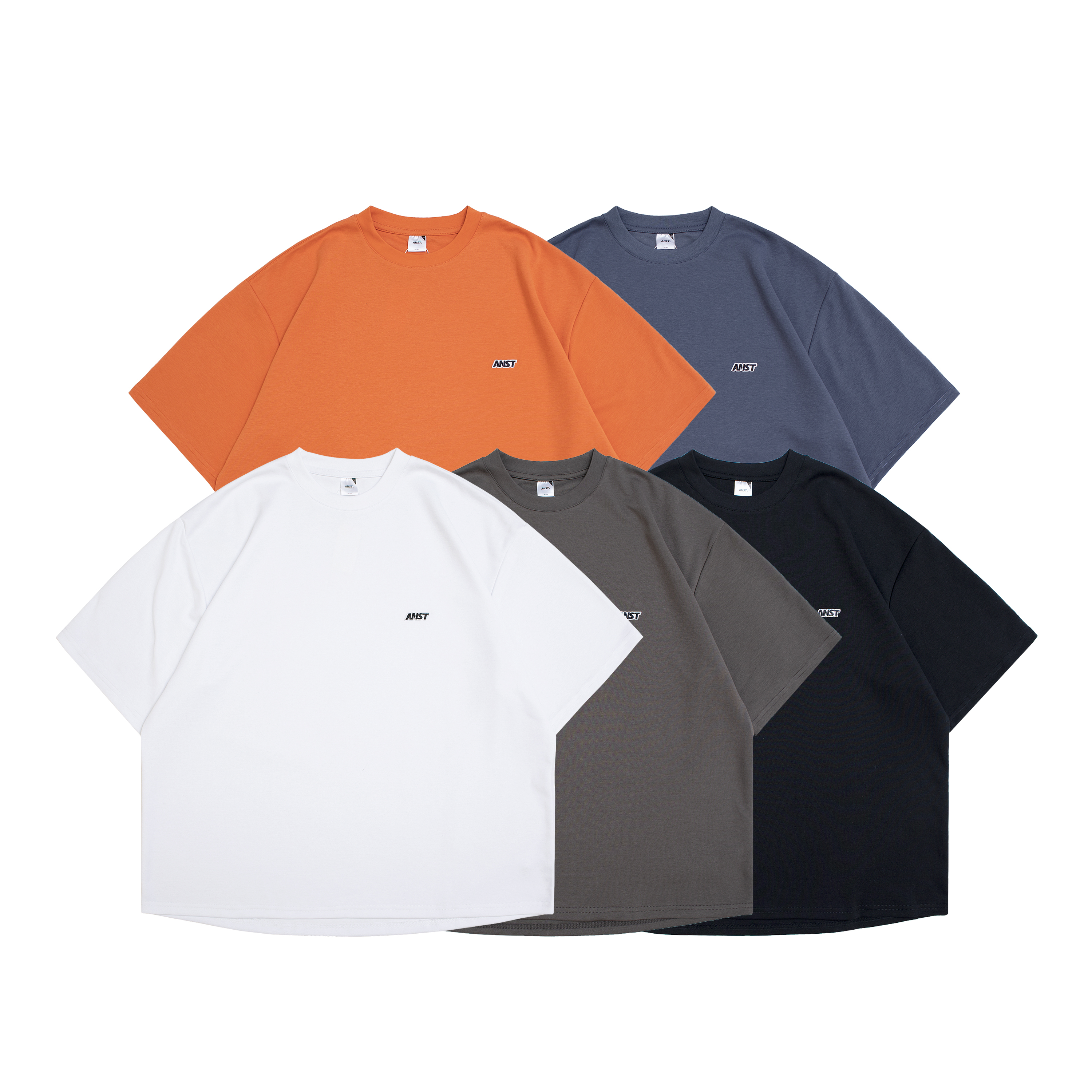 ANST 空氣感logo短T AN.55