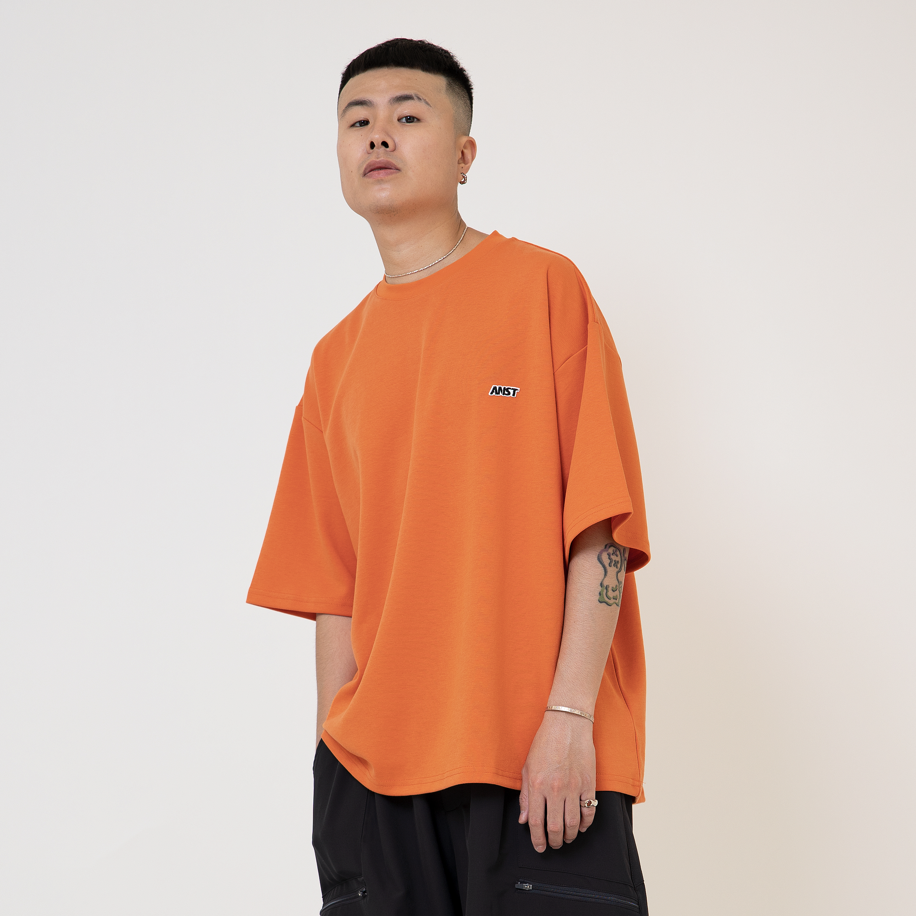 ANST 空氣感logo短T AN.55