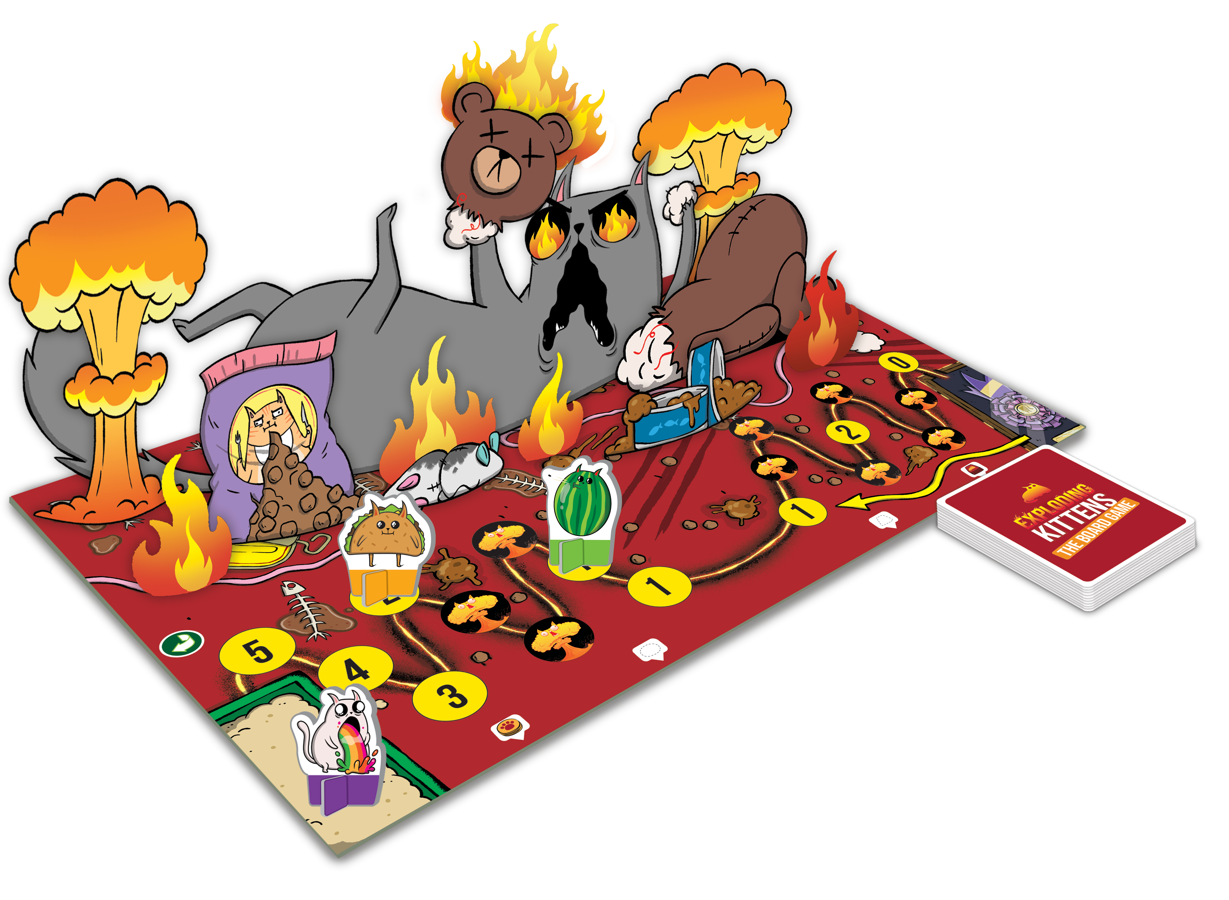 爆炸貓桌遊 Exploding Kittens The Board Game