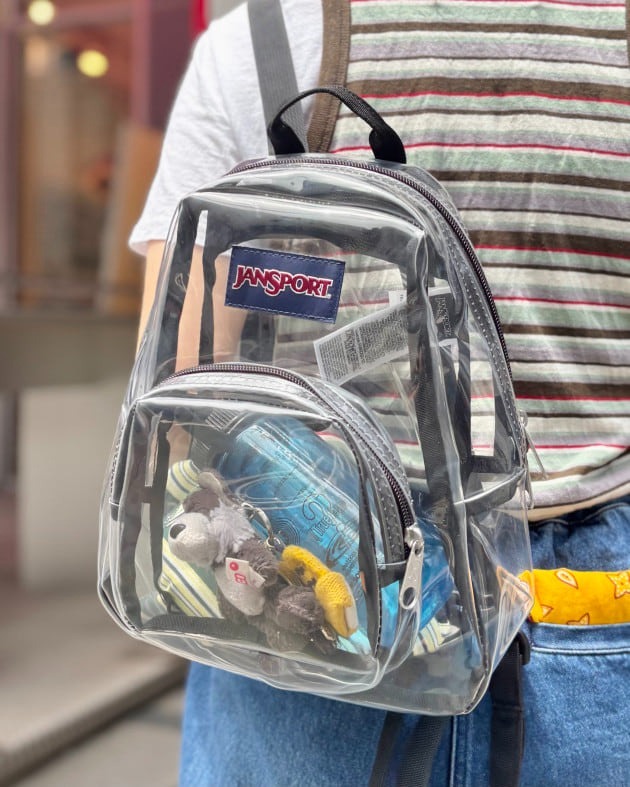 預購┃BEAMS BOY × JANSPORT 透明 迷你 後背包
