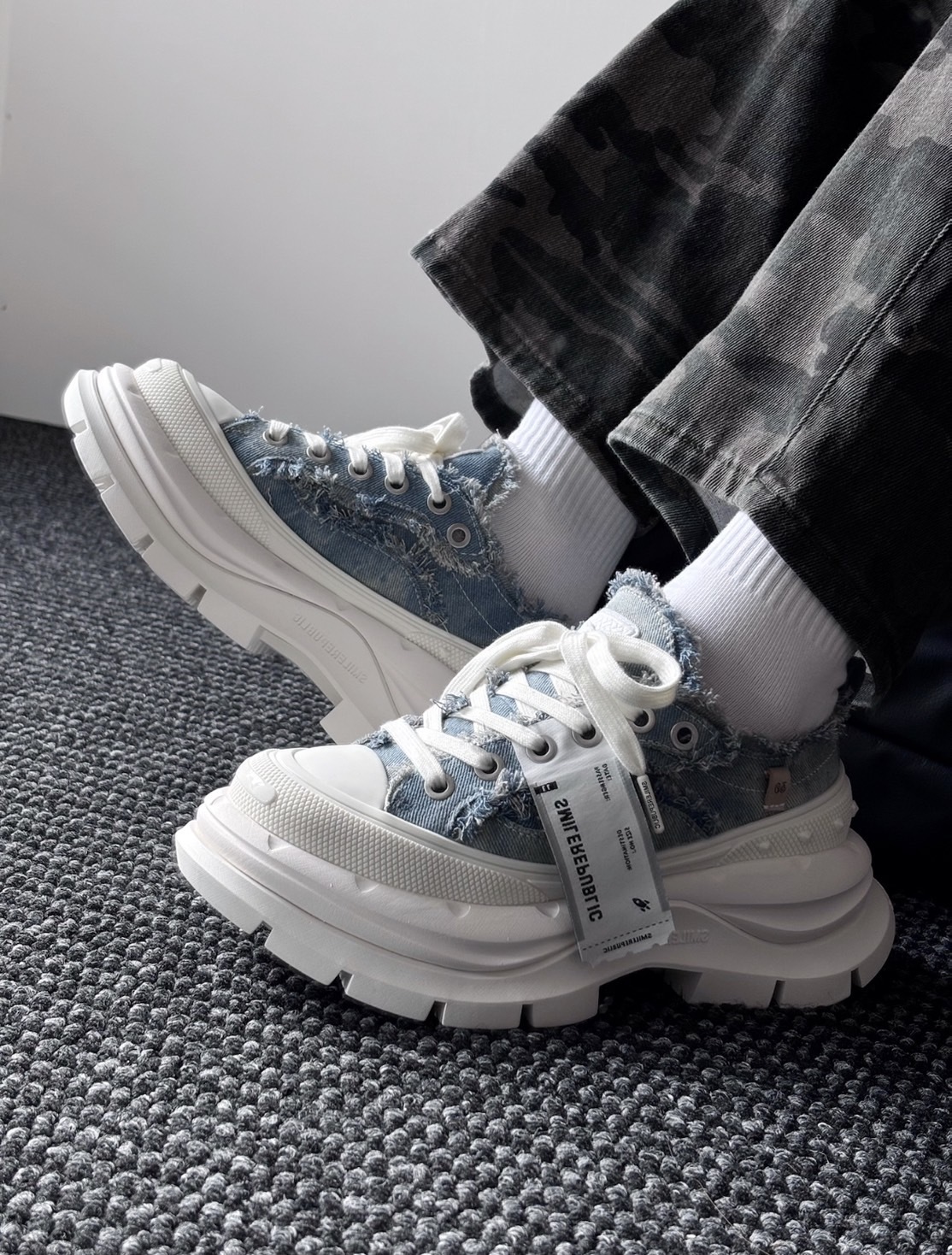 SMILEREPUBLIC SMILE QUEEN CLASSIC 經典色 開口笑2.0 老爹鞋 男女同款 三色