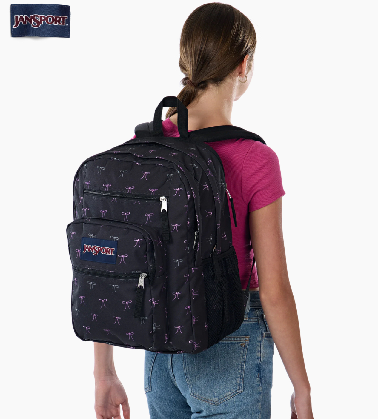 JANSPORT BIG STUDENT BACKPACK - BAD BOWS